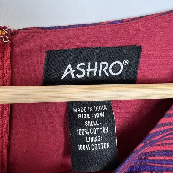 Size 14 Ashro Sheath Pink Yellow Datenight Party Cruise Dress African Ankara - Picture 2 of 12